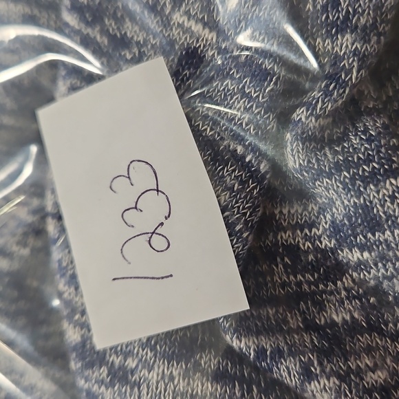 Aeropostale Heathered Blue Knit Top With Cream Embroidered Elephant Plus Sz XXL - Picture 8 of 8